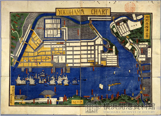 J`l} YOKOHAMA CHART 1864N()