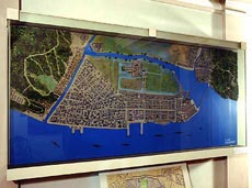 「開港期の横浜」模型（1/1000） 