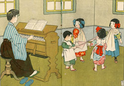 巌谷小波文・宮川春汀絵「よっちゃんよい子」　『幼年画報』6巻12号　明治44（1911）年9月　伊東亨家所蔵